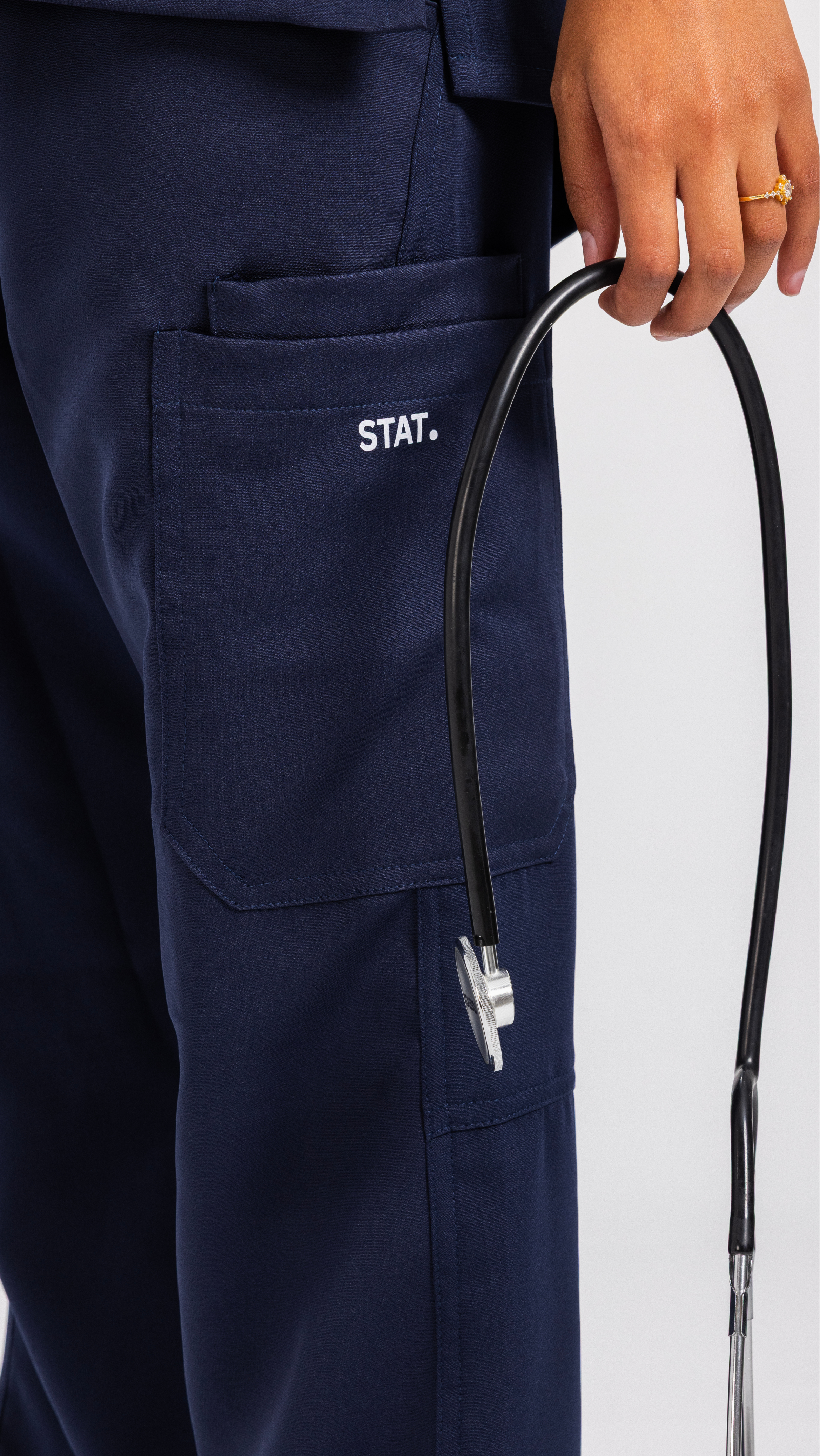 Midnight Blue Flared Pants